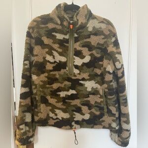 No Boundaries Camouflage Fleece Sweater